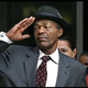 A farewell salute?